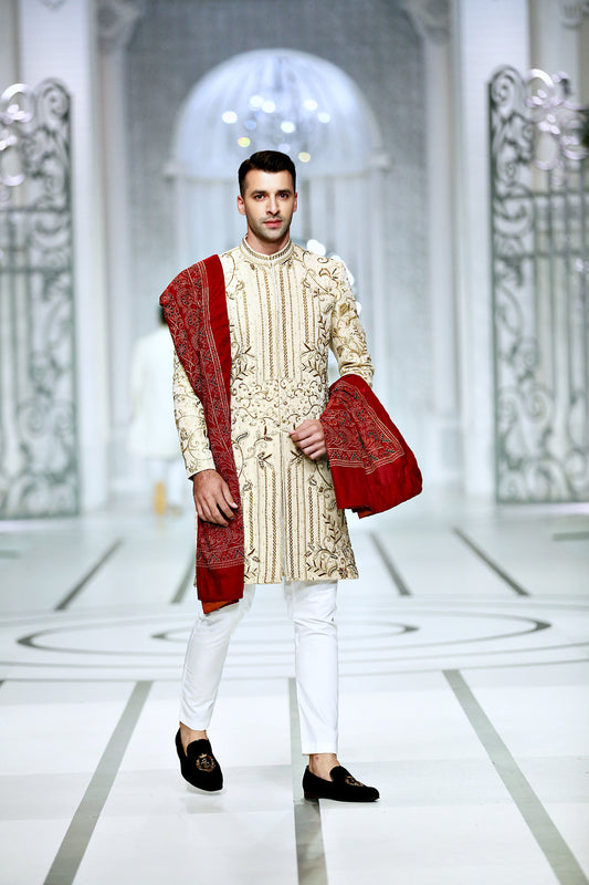 BCW 38 Gold JRY Sherwani