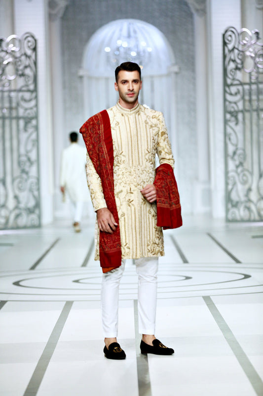BCW 38 Gold JRY Sherwani