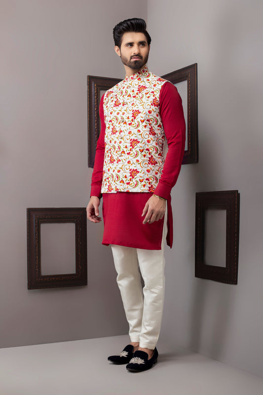DM WC 1041 Red Valentino Waist Coat