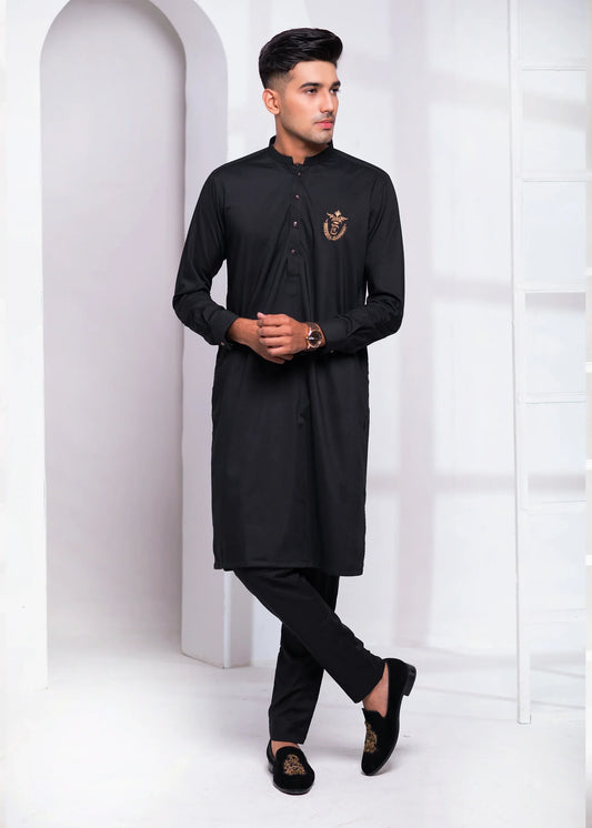 DM 542 Kurta Pajama Signature Logo