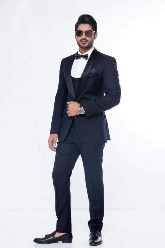 JAmes BOnd #Pc Suit BLackish BLue