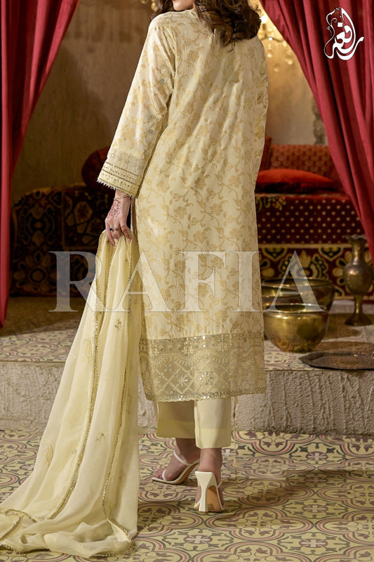 WOMEN'S-3 PIECE FANCY JACQUARD