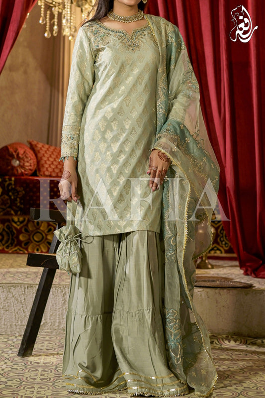 WOMEN'S-3 PIECE FANCY JACQUARD