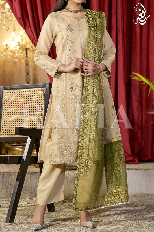 WOMEN'S-3 PIECE FANCY JACQUARD