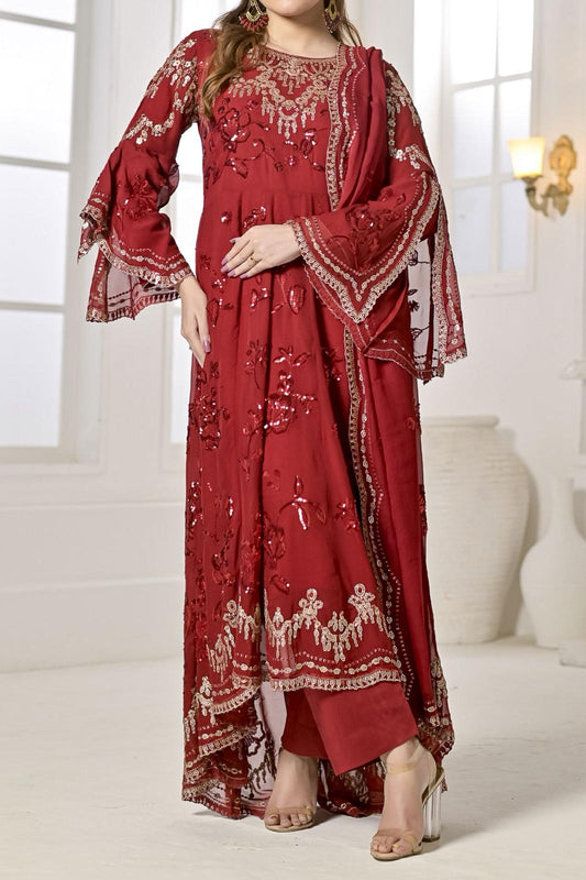 WOMEN'S PRET-CHIFFON DRESS