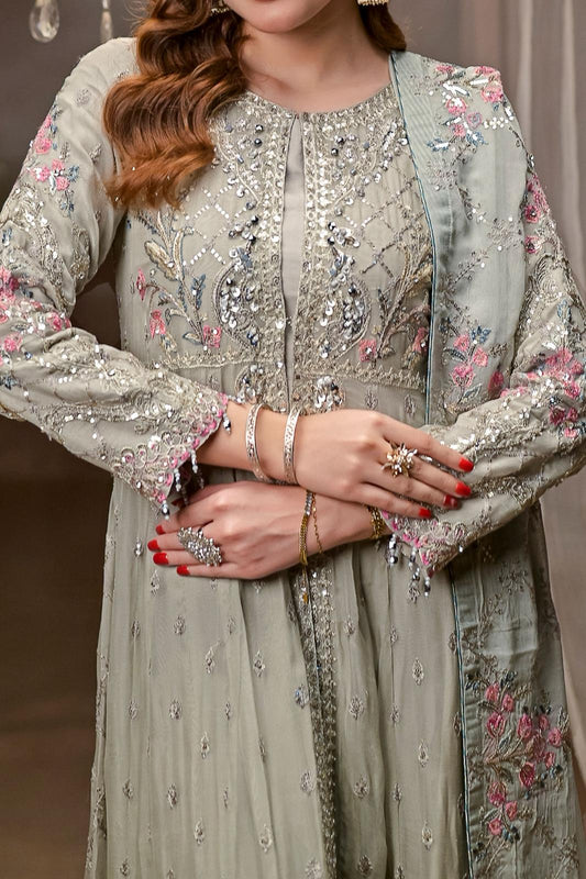 WOMEN'S PRET-CHIFFON DRESS | N-2435